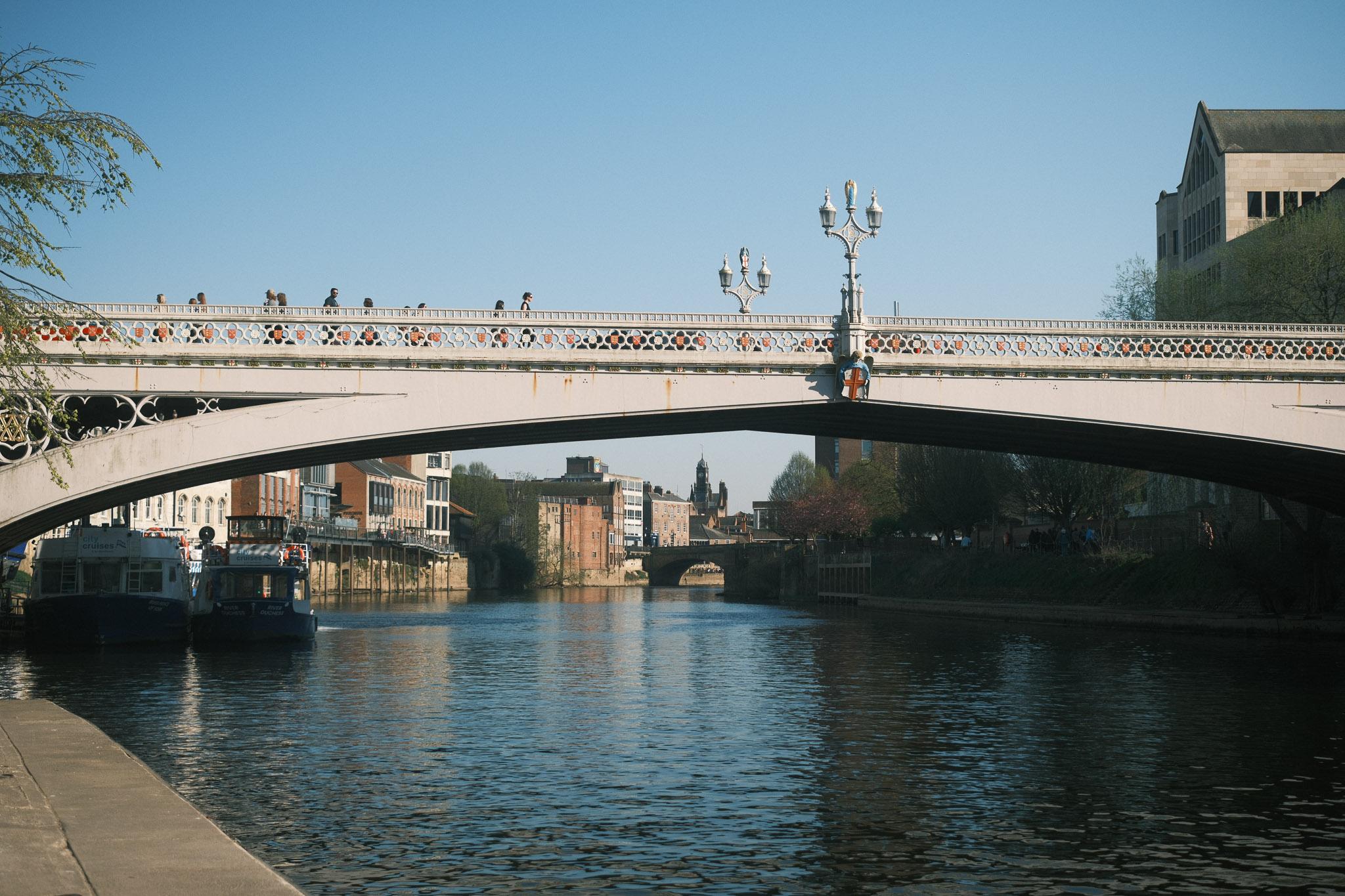Lendal Bridge in York going over the River Ouse